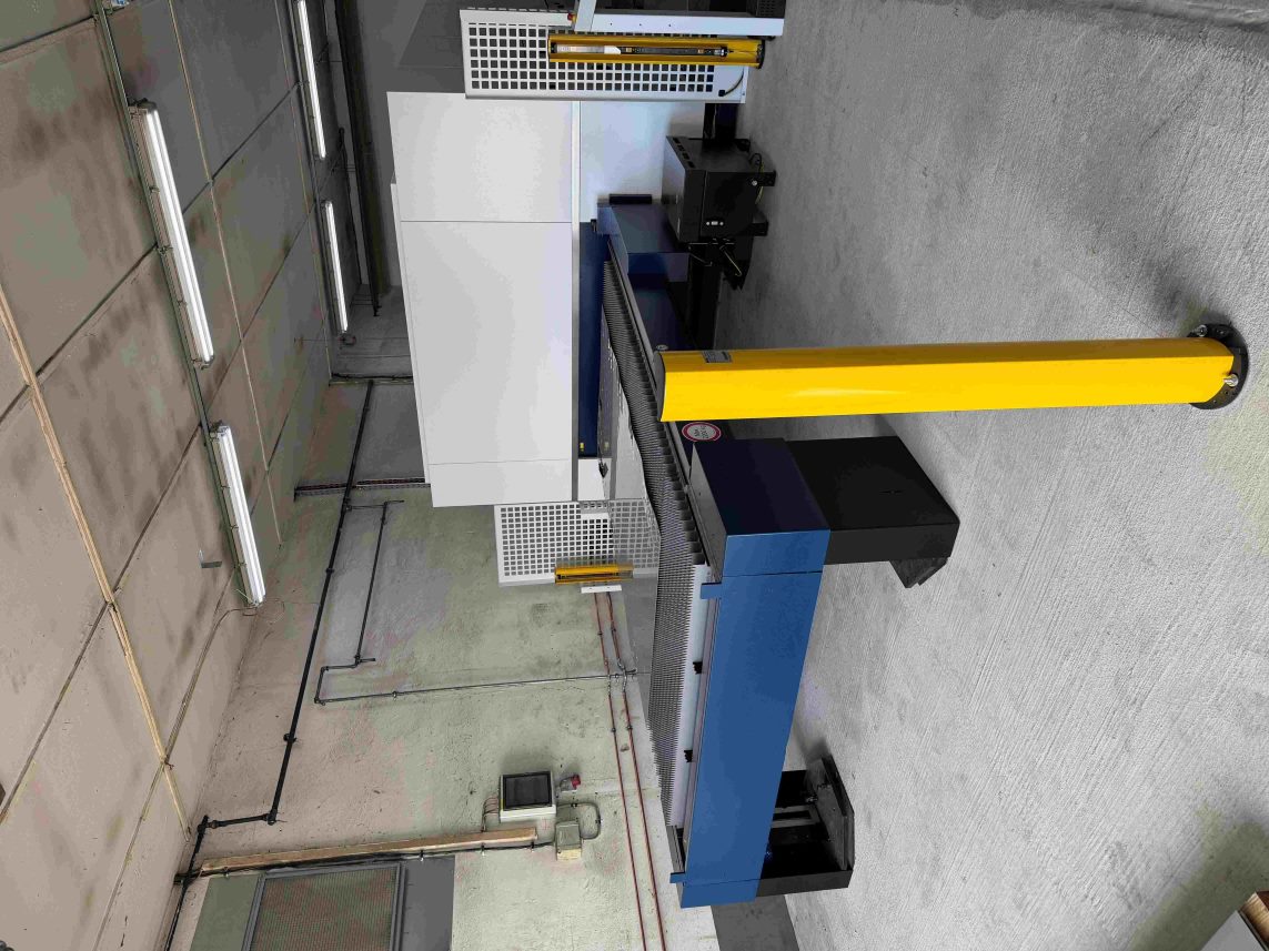 Laserschneidanlage TuLaser 3030 fiber (L95) mit Festkörperlaser und Rotolas (3D)